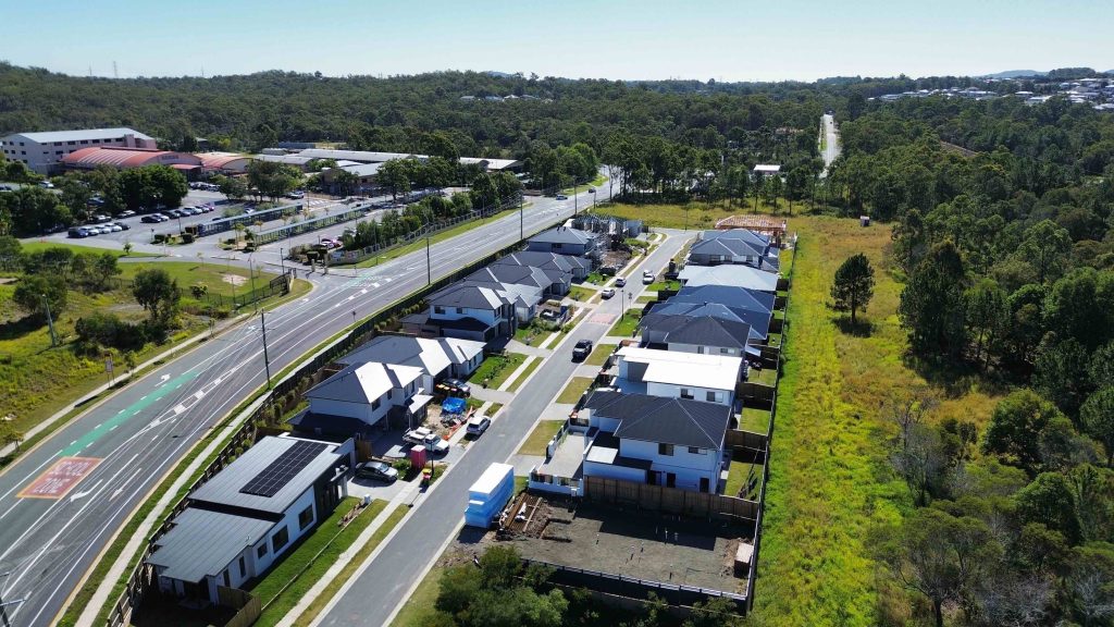 Turtle Place, Karawatha Street Aerial Drone Image